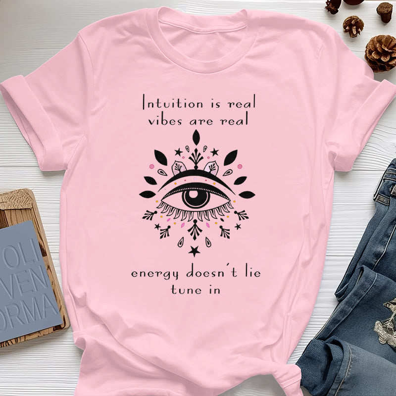 Olivenorma Intuition Böser Blick Design T-Shirt