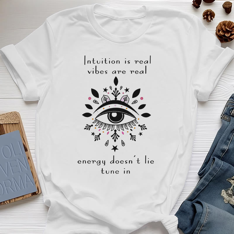 Olivenorma Intuition Böser Blick Design T-Shirt