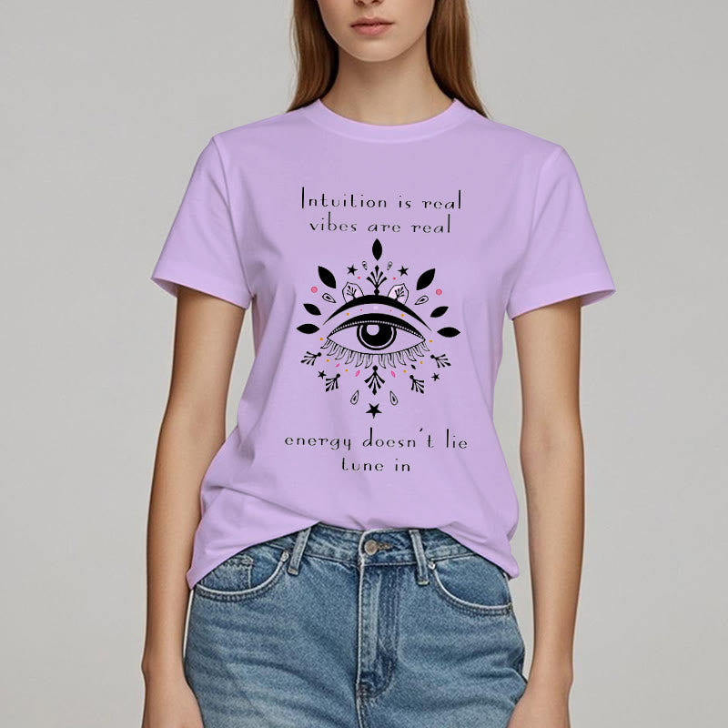 Olivenorma Intuition Böser Blick Design T-Shirt