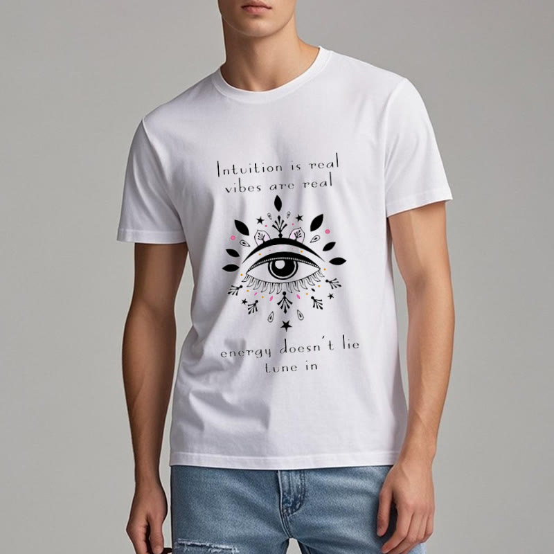 Olivenorma Intuition Böser Blick Design T-Shirt