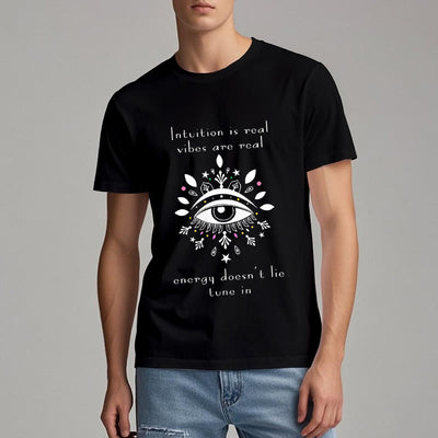 Olivenorma Intuition Böser Blick Design T-Shirt