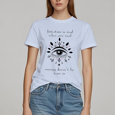 Olivenorma Intuition Böser Blick Design T-Shirt