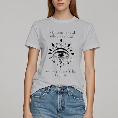 Olivenorma Intuition Böser Blick Design T-Shirt