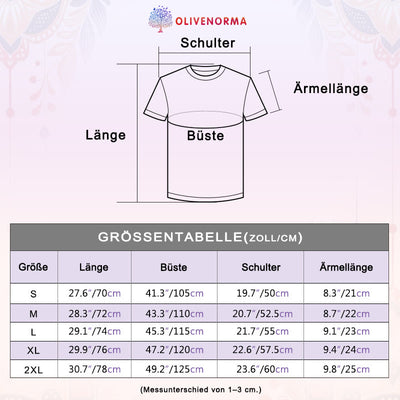 Olivenorma Yoga Schildkröte T-Shirt