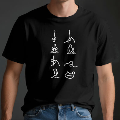 Olivenorma Yoga Meditationsbewegungen T-Shirt