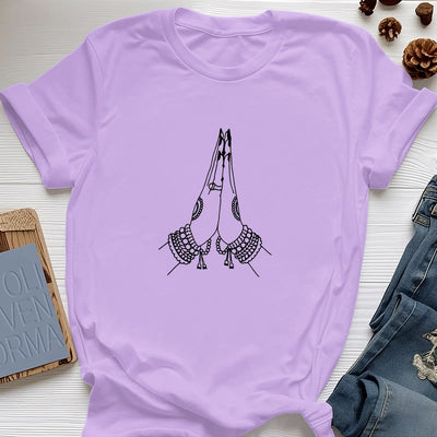 Olivenorma Meditation Namaste Yoga T-Shirt
