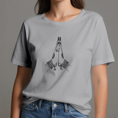 Olivenorma Meditation Namaste Yoga T-Shirt