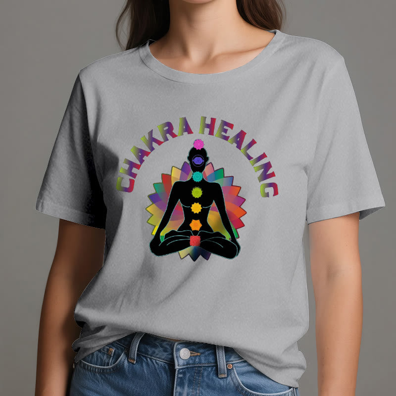 Olivenorma Chakra Heilung Reiki Yoga Meditation T-Shirt