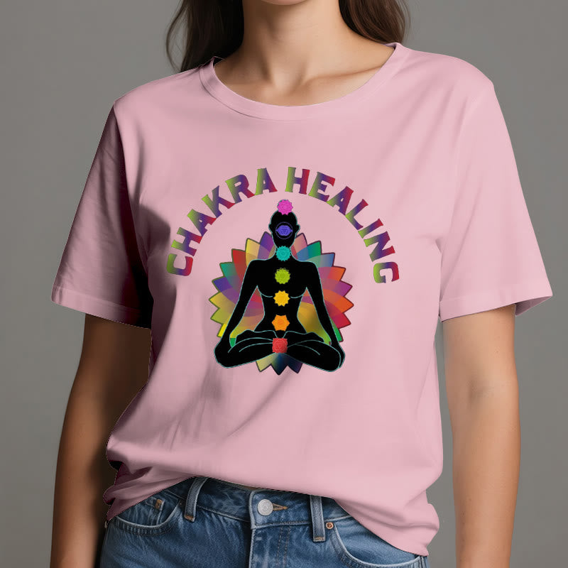 Olivenorma Chakra Heilung Reiki Yoga Meditation T-Shirt