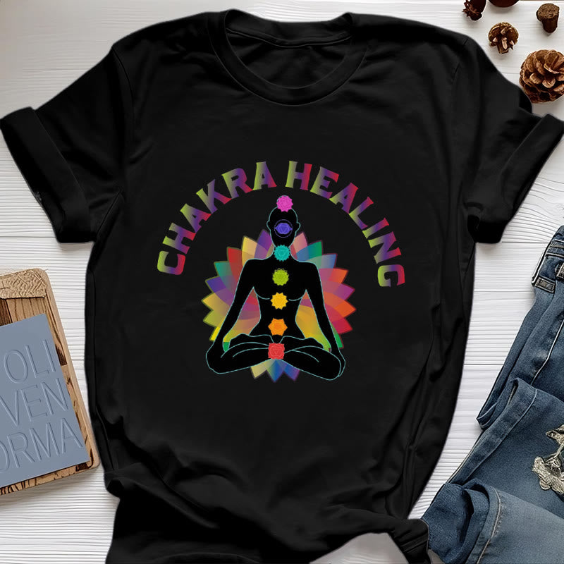 Olivenorma Chakra Heilung Reiki Yoga Meditation T-Shirt