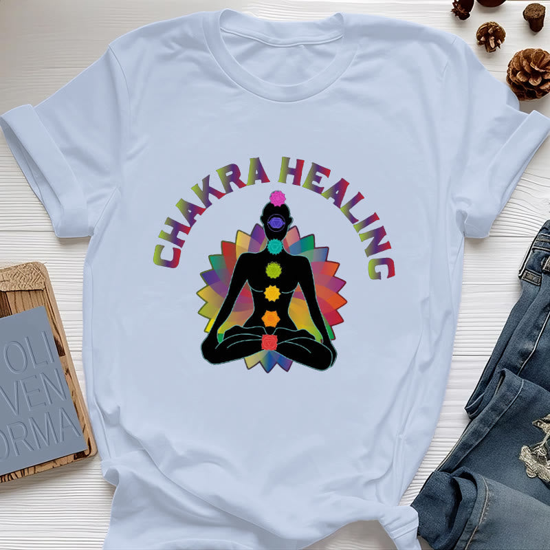 Olivenorma Chakra Heilung Reiki Yoga Meditation T-Shirt