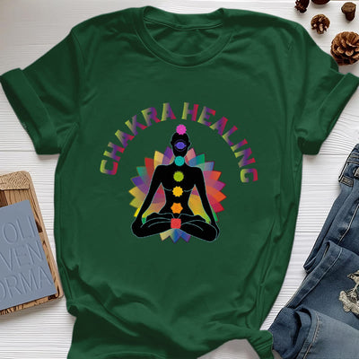 Olivenorma Chakra Heilung Reiki Yoga Meditation T-Shirt