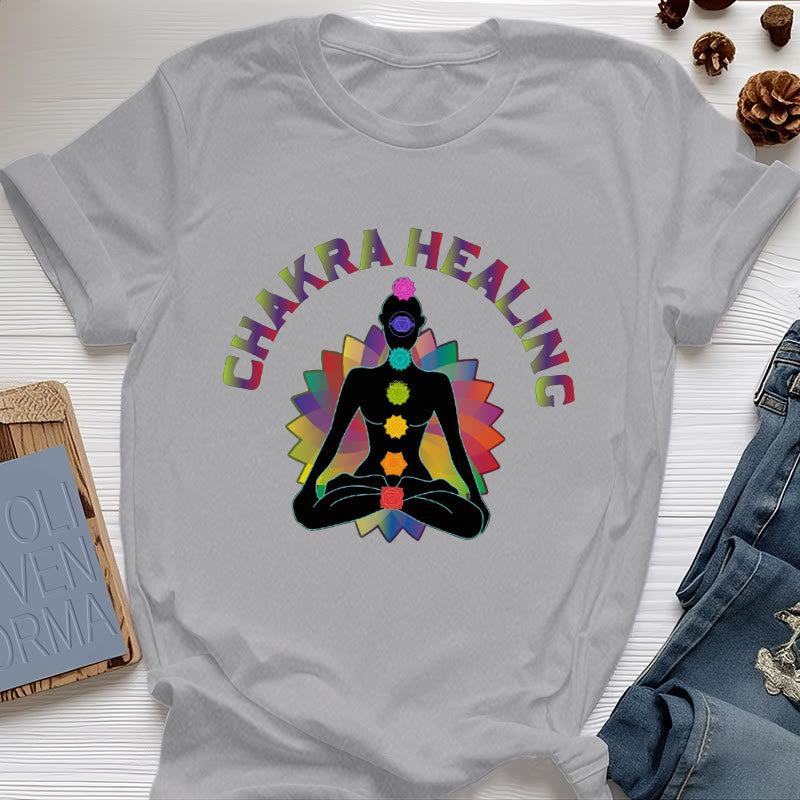 Olivenorma Chakra Heilung Reiki Yoga Meditation T-Shirt