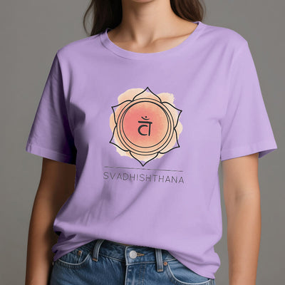 Olivenorma Orange Sakralchakra Yoga T-Shirt