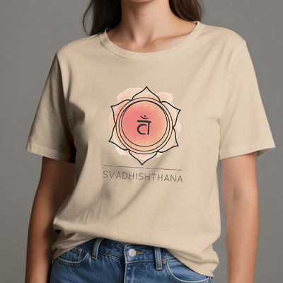 Olivenorma Orange Sakralchakra Yoga T-Shirt