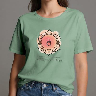 Olivenorma Orange Sakralchakra Yoga T-Shirt
