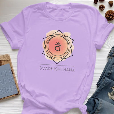 Olivenorma Orange Sakralchakra Yoga T-Shirt