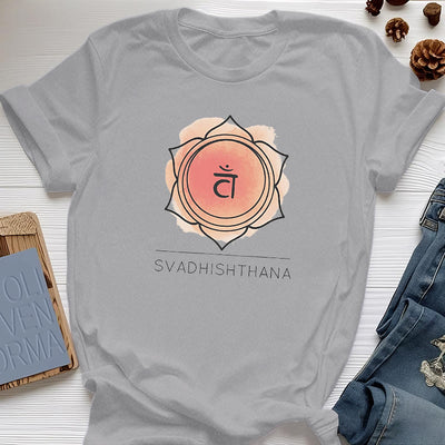 Olivenorma Orange Sakralchakra Yoga T-Shirt