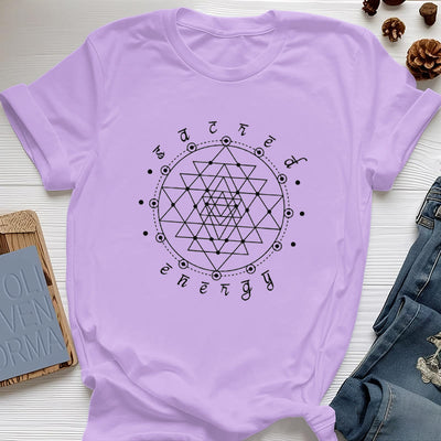 Olivenorma Heilige Energie Sri Yantra Spirituelles T-Shirt