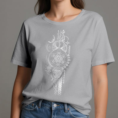 Olivenorma Blume des Lebens Heilige Geometrie T-Shirt