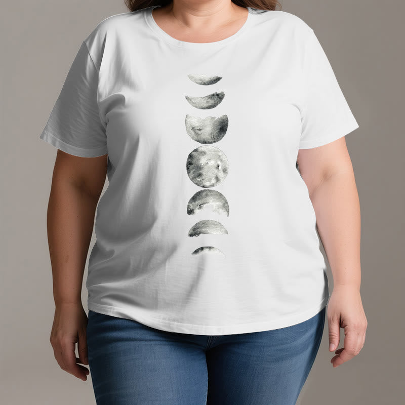 Olivenorma Mondphasen-Meditation T-Shirt