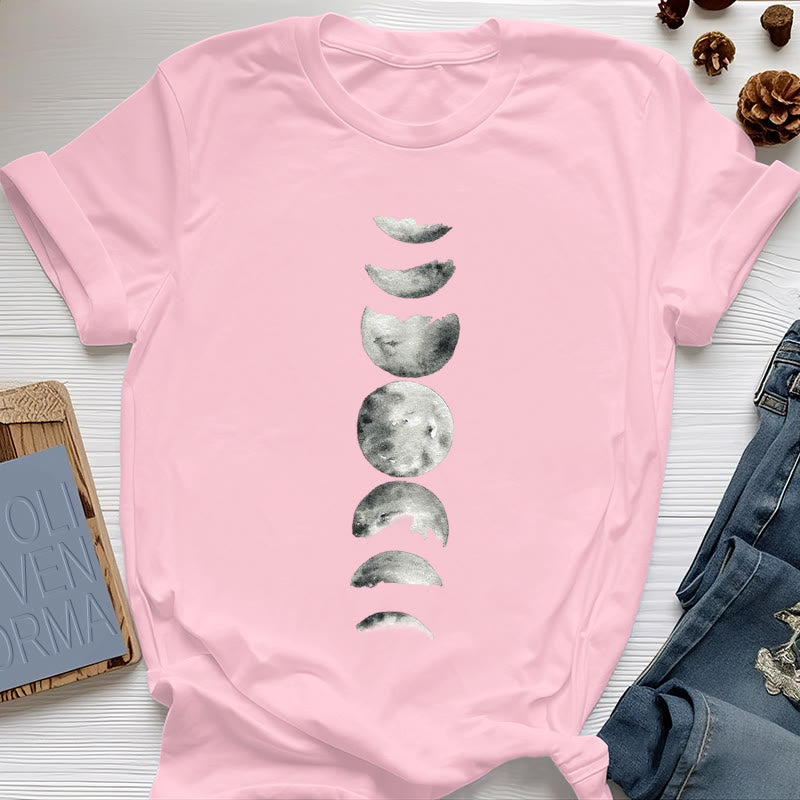Olivenorma Mondphasen-Meditation T-Shirt