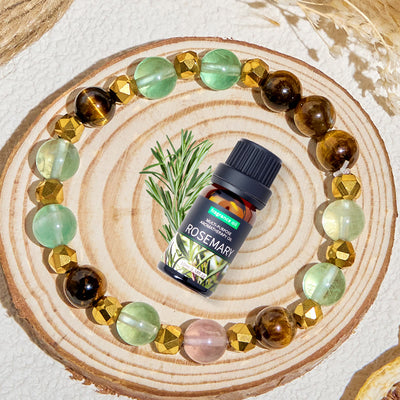 Olivenorma „Forest Breeze“ Fluorit-Armband mit ätherischen Ölen für emotionale Balance - image 4