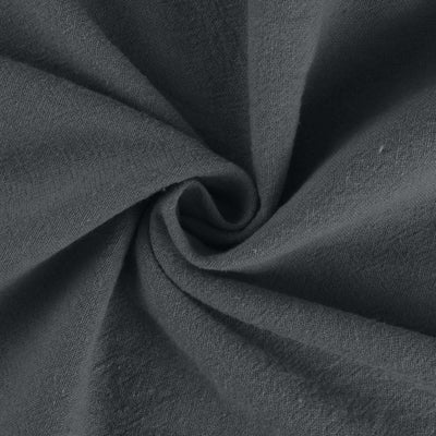Olivenorma Damenhose aus Baumwollleinen mit weitem Bein
