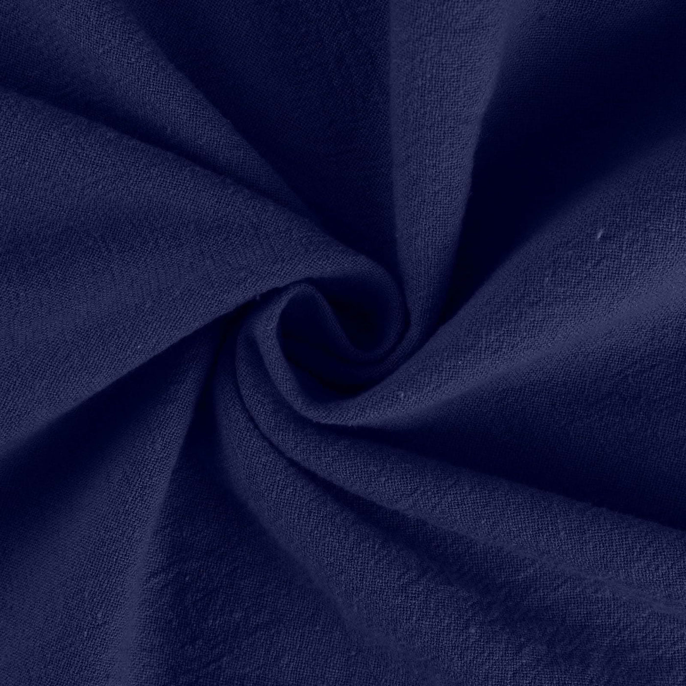 Olivenorma Damenhose aus Baumwollleinen mit weitem Bein