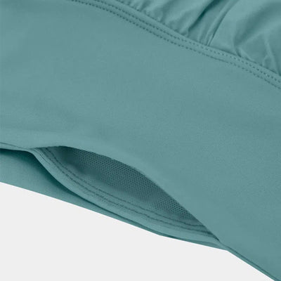 Olivenorma Damen-Yogahose mit lockerer Passform und Schlitz, Stretch