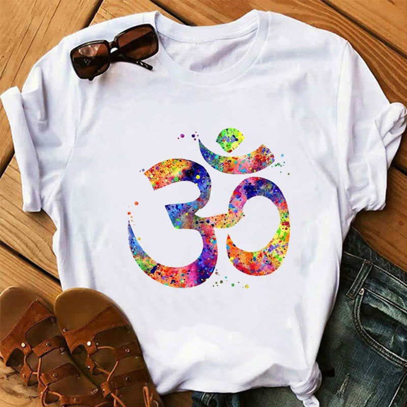 Olivenorma Lotus Yoga Meditation Baum des Lebens T-Shirt