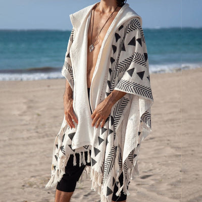 Olivenorma Herren-Strickjacke mit offener Vorderseite und Kapuze - 3XL - image 1