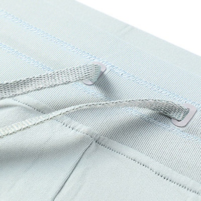 Olivenorma Einfarbige, lässige, lockere, gebürstete Damenhose mit weitem Bein