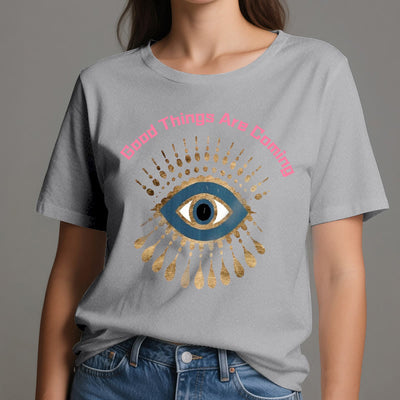 Olivenorma T-Shirt mit Aufschrift „Good Things Are Coming“ - image 11