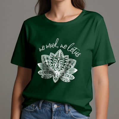Olivenorma Meditation Spirituelles Damen Yoga T-Shirt