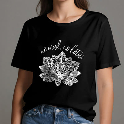 Olivenorma Meditation Spirituelles Damen Yoga T-Shirt
