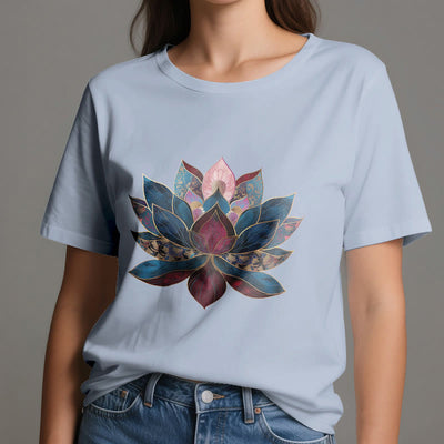 Olivenorma Lotusblume Buddhismus Zen T-Shirt