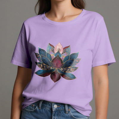 Olivenorma Lotusblume Buddhismus Zen T-Shirt