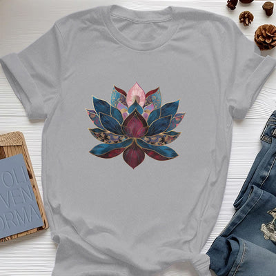 Olivenorma Lotusblume Buddhismus Zen T-Shirt
