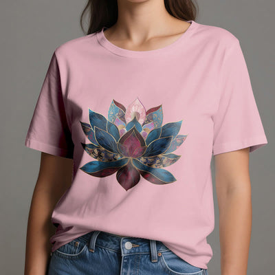 Olivenorma Lotusblume Buddhismus Zen T-Shirt