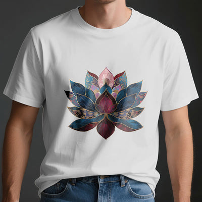 Olivenorma Lotusblume Buddhismus Zen T-Shirt