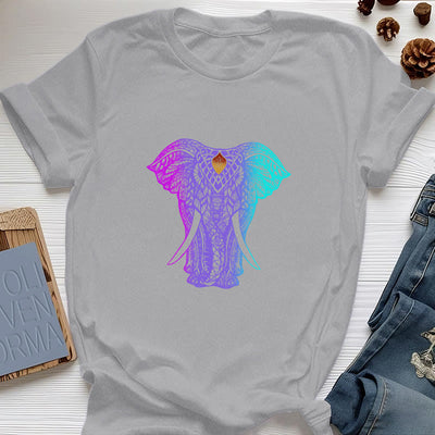 Olivenorma Mandala Elefant Yoga T-Shirt