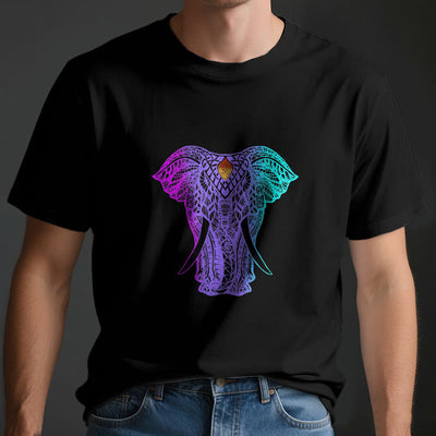 Olivenorma Mandala Elefant Yoga T-Shirt