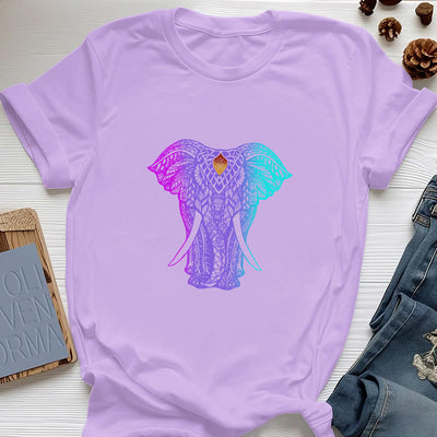 Olivenorma Mandala Elefant Yoga T-Shirt