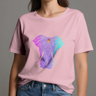 Olivenorma Mandala Elefant Yoga T-Shirt