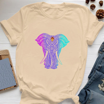 Olivenorma Mandala Elefant Yoga T-Shirt