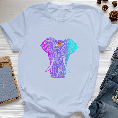 Olivenorma Mandala Elefant Yoga T-Shirt