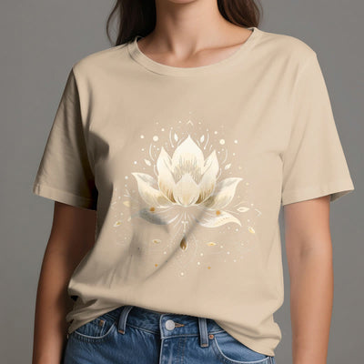 Olivenorma Blühender Lotus T-Shirt aus reiner Baumwolle - image 11