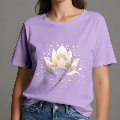 Olivenorma Blühender Lotus T-Shirt aus reiner Baumwolle - image 17