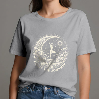 Olivenorma "GENIESSEN SIE DIE REISE" Yoga Spirituelles T-Shirt - image 11